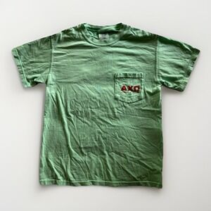 Alpha Chi Omega Crewneck Shirt Mens Sz S Comfort‎ Colors Sisterhood Retreat 2019